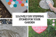 12 lovely diy stepping stones for your garden cover