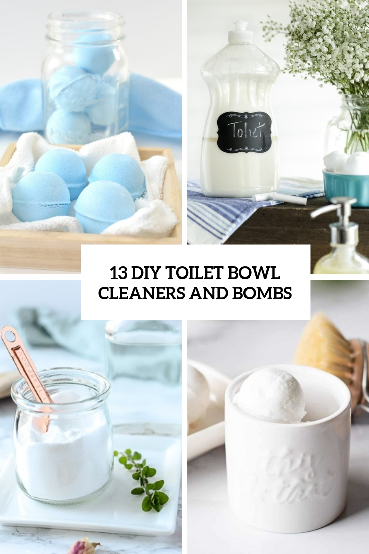 13 DIY Toilet Bowl Cleaners And Bombs