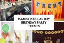 15 most popular boy birthday party themes cover