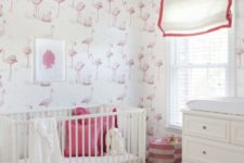20 pink flamingo wallpaper is an interesting solution for a girl’s nursery, it will work not oonly in summer