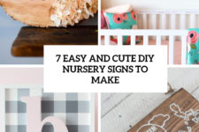 7 easy and cute diy nursery signs to make cover