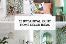 25 botanical print home decor ideas cover
