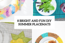 8 bright and fun diy summer placemats cover