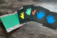 DIY touch and feel book for toddlers