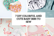 7 diy colorful and cute baby bibs to sew cover