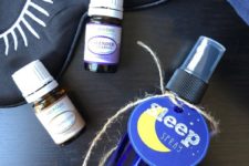 DIY simple lavender sleep spray