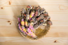 DIY floral sage smudge sticks
