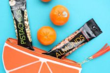 DIY orange slice zip pouch for snacks