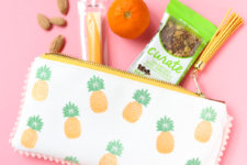 DIY fruity zip snack pouches