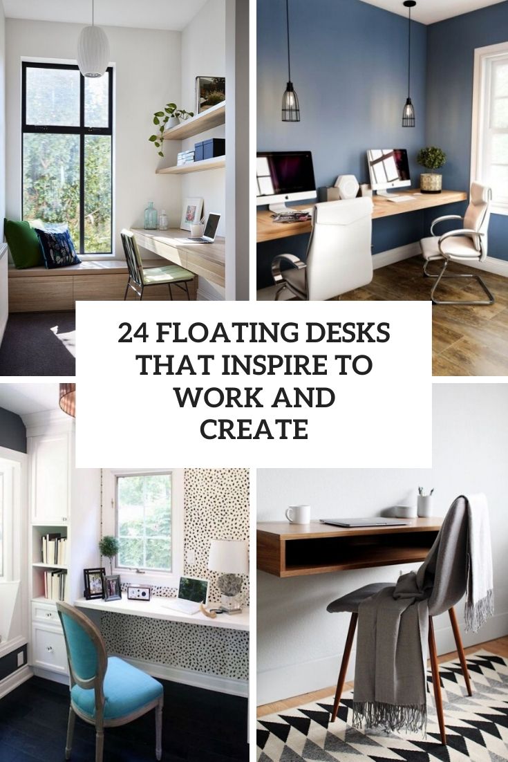 24 Floating Desks That Inspire To Work And Create