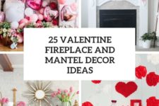 25 valentine fireplace and mantel decor ideas cover