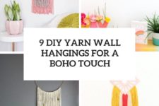 9 diy yarn wall hangings for a boho touch cover