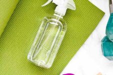DIY workout gear cleaner and disinfectant