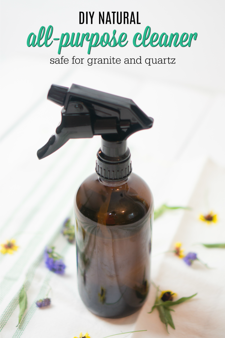 DIY all purpose cleaner for stone and quartz surfaces
