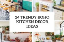 24 trendy boho kitchen decor ideas cover
