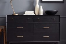 a cool IKEA MALM hack to turn it into a mid-century beauty