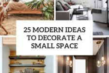 25 modern ideas to decorate a small space cover
