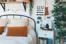 a gorgeous boho bedroom design