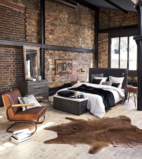 25 Bold And Daring Industrial Bedrooms Shelterness