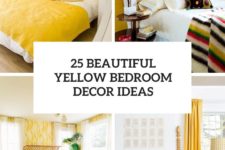 25 beautiful yellow bedroom decor ideas cover