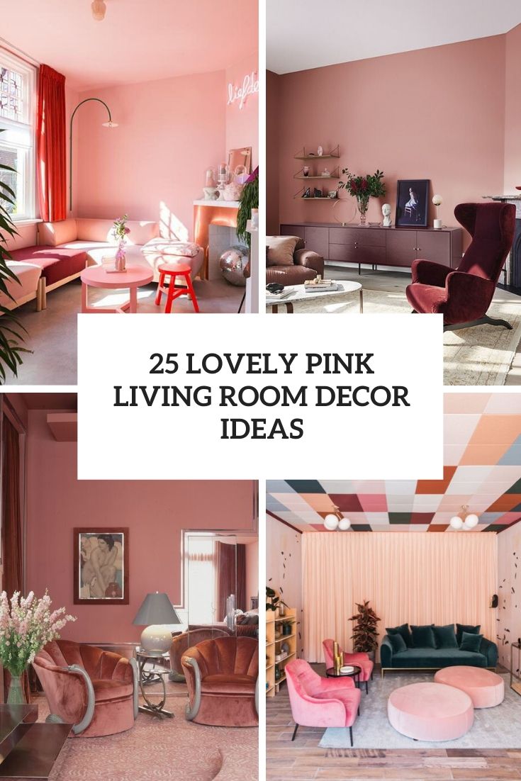 Incredible Pink Living Room Ideas And Designs | DesignCafe