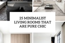 25 minimalist living rooms that are pure chic cover