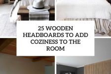 25 wooden headboards to add coziness to the room cover