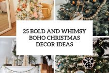 25 bold and whimsy boho christmas decor ideas cover