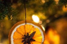 a dried citrus Christmas ornament is a lovely idea with an adorable Christmas smell, make as many as you want