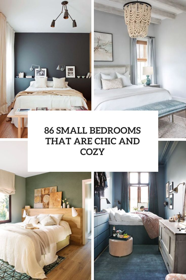 86 Small Bedrooms That Are Chic And Cozy