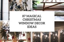 87 magical christmas window decor ideas cover