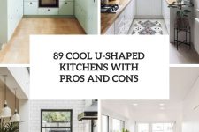 89 cool u-shaped kitchens with pros and cons cover