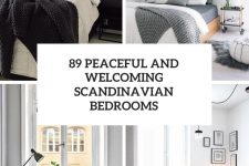 89 peaceful and welcoming scandinavian bedrooms cover