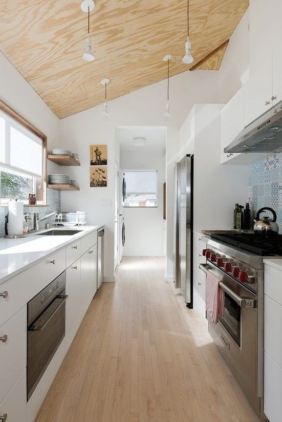 a practical attic kitchen design