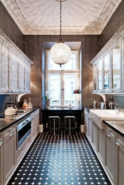 a cozy french style kitchen design