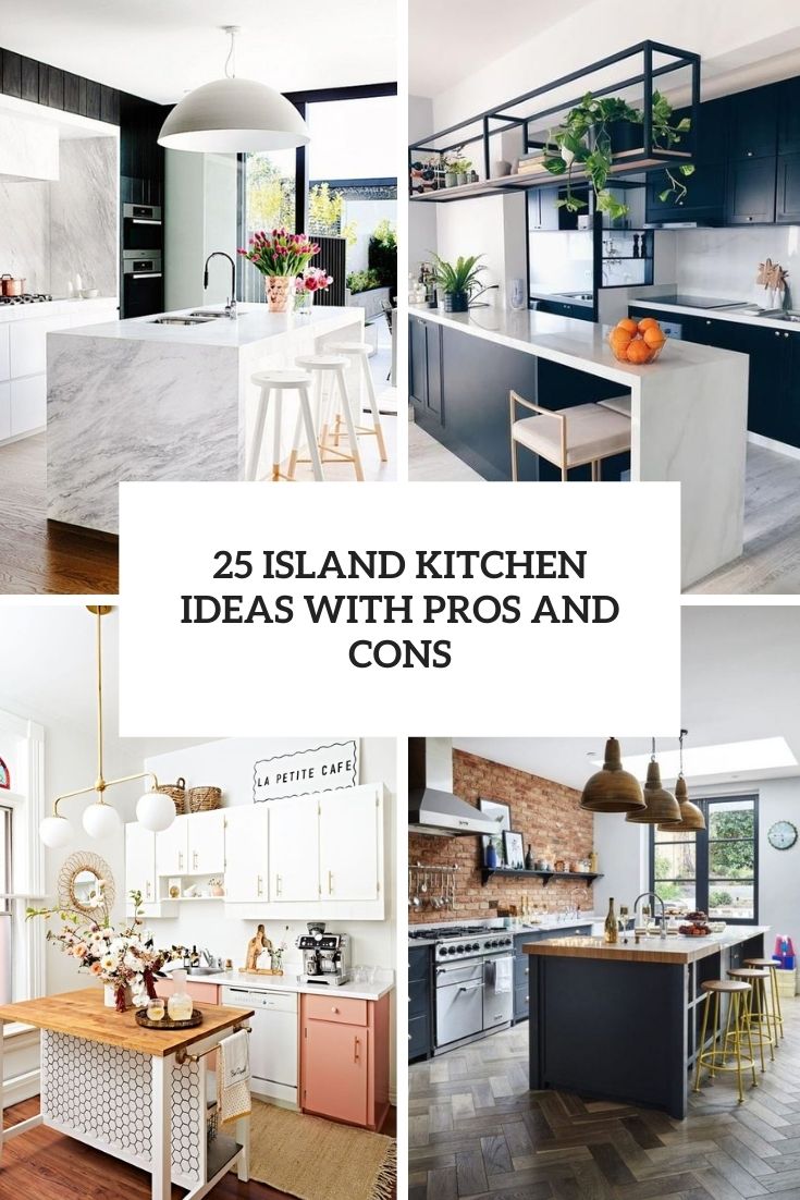 island kitchen ideas with pros and cons cover