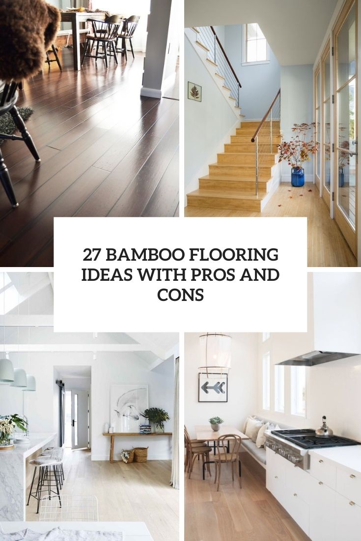 bamboo flooring ideas with pros and cons cover