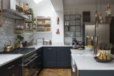 a modern farmhouse kitchen design