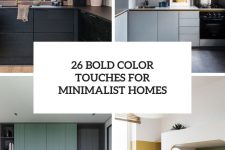 26 bold color touches for minimalist homes cover