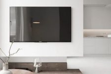 a stylish modern minimalist living room design