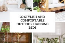 30 stylish and comfortable outdoor hanging beds cover