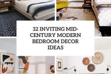 32 inviting mid-century modern bedroom decor ideas cover