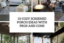 33 cozy screened porch ideas with pros and cons cover