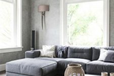 a cozy scandinavian living room design