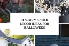 31 scary spider decor ideas for halloween cover