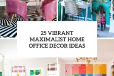 25 vibrant maximalist home office decor ideas cover