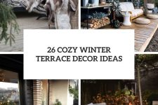 26 cozy winter terrace decor ideas cover