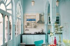 a morrocan-inspired kitchen design