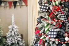 a stylish whimsical Christmas tree