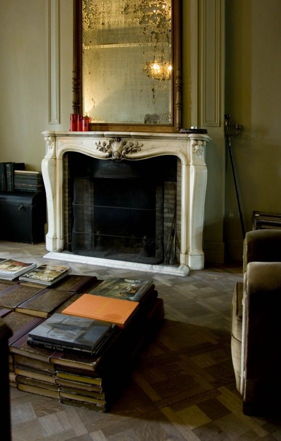 a stylish parisian living room design
